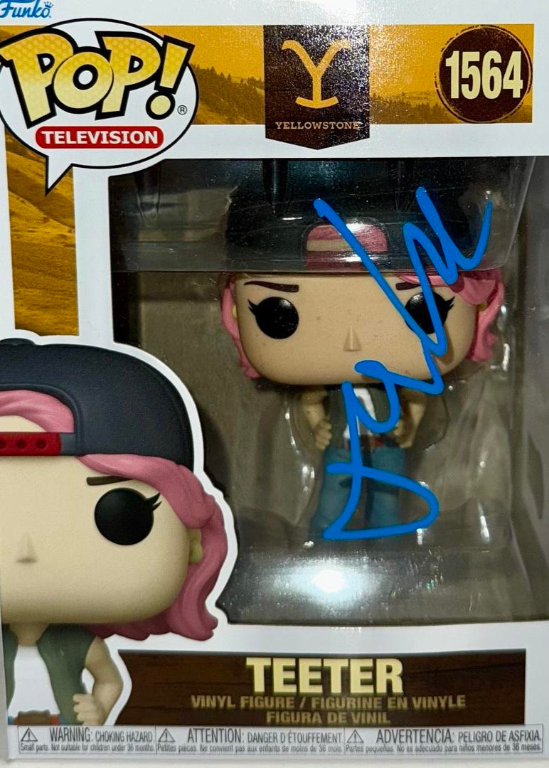 Jennifer Landon Signed Funko Pop #1564 "Teeter" (Yellowstone) - Beckett COA #01